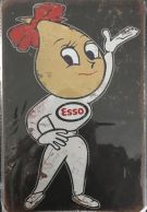 ESSO-kilpi4, 20 x 30 cm