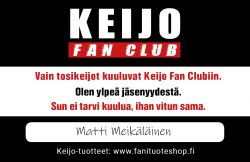 KEIJO Fan Club -jäsenkortti