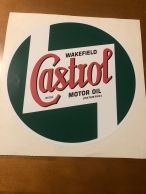 Castrol-tarra, iso, 22,5 x 22,5 cm