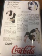 Coca-Cola -kilpi21, 20 x 30 cm
