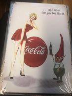 Coca-Cola -kilpi13, 20 x 30 cm