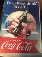 Coca-Cola -kilpi18, 20 x 30 cm