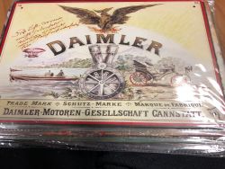 Daimler-kilpi, 20 x 30 cm