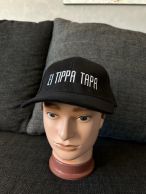 Ei tippa tapa -lippis, musta