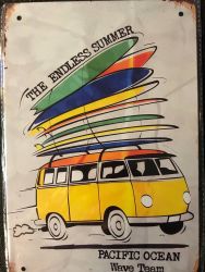 The Endless Summer -kilpi, 20 x 30 cm