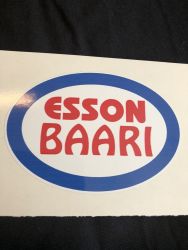 ESSON BAARI-tarra