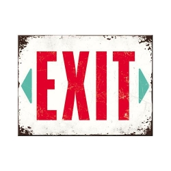 EXIT-jääkaappimagneetti