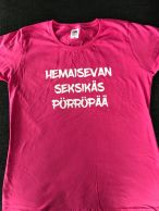 Hemaisevan seksikäs pörröpää -t-paita, lady fit