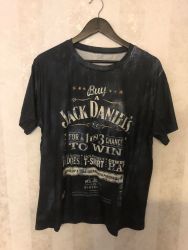 Jack Daniels-t-paita (painatus edessä)
