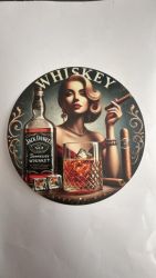 Jack Daniels -kilpi, halkaisija 19,5 cm