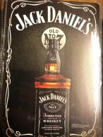 Jack Daniels -kilpi11, 20 x 30 cm