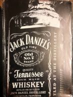 Jack Daniels -kilpi12, 20 x 30 cm
