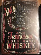 Jack Daniels -kilpi13, 20 x 30cm