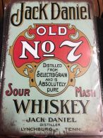 Jack Daniels -kilpi14, 20 x 30 cm