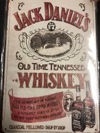 Jack Daniels -kilpi17, 20 x 30 cm