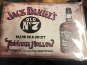 Jack Daniels -kilpi4, 20 x 30 cm