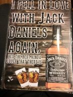 Jack Daniels -kilpi6, 20 x 30 cm