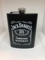 Jack Daniels -taskumatti, musta, 8 oz