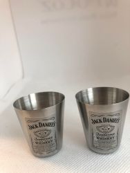 Jack Daniels -teräspikarit, 2 kpl