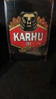 KARHU-kilpi, 20 x 30 cm