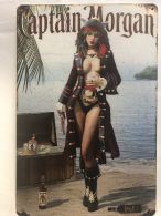 Captain Morgan -kilpi2, 20 x 30 cm
