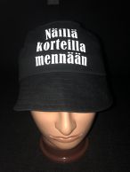 Näillä korteilla mennään -kalastajanlakki