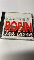 Laulava huvimestari Robin : Saa luvan, 6 kappaleen cd (käytetty, uuttavastaava)
