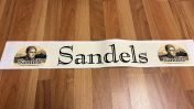 Sandels-takalasitarra, 10 x 70 cm