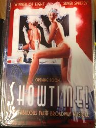 Showtime-kilpi, 20 x 30 cm