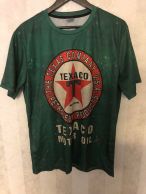 TEXACO-t-paita, vihreä (sama painatus edessä ja selässä)