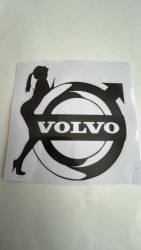 VOLVO-tarra, 14,5 x 13,5 cm